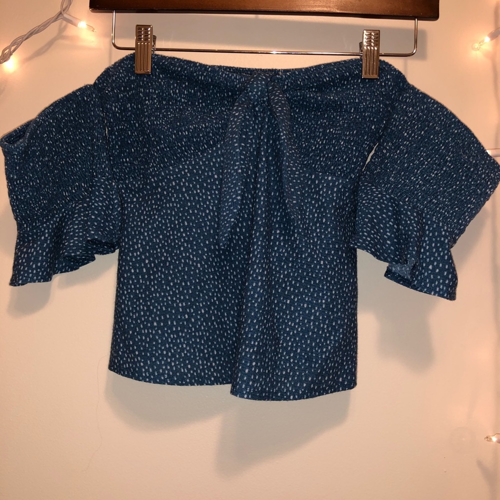 Express brand off the shoulder summer top;)